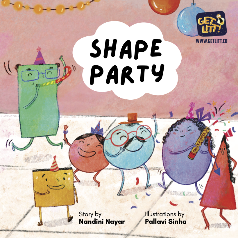 Read Kids Book ‘Shape Party’ Online | Subscribe & Download App | Getlitt!
