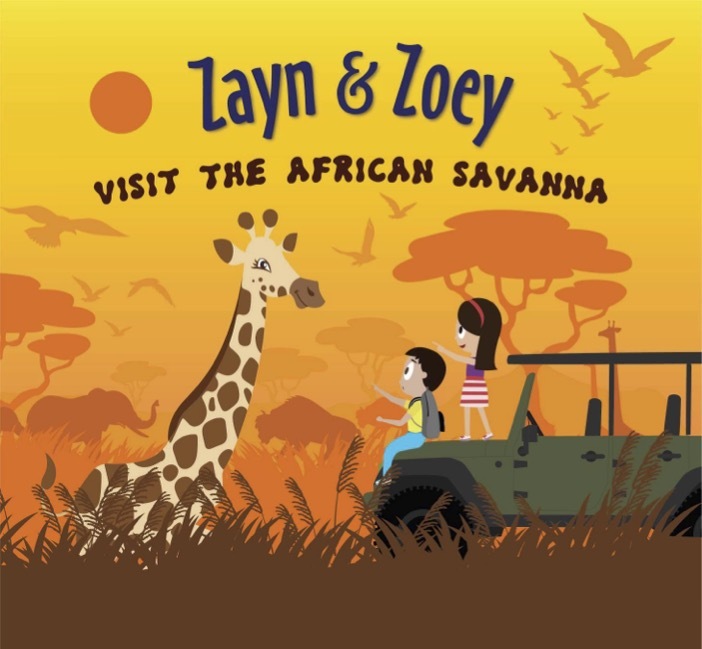 Read Kids Book ‘Zayn & Zoey Visit The African Savanna’ Online ...